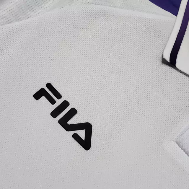 Camisa Retrô Fiorentina II Away 1998/99 Fila Masculino Branco