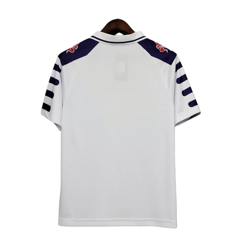 Camisa Retrô Fiorentina II Away 1998/99 Fila Masculino Branco