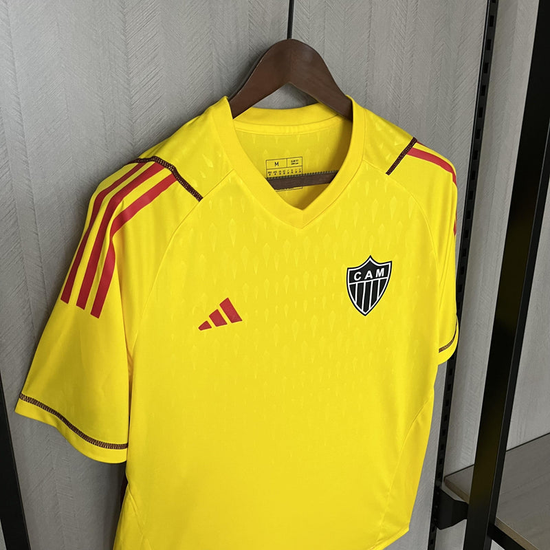 Camisa Atlético Mineiro de Goleiro 24/25 - Versão Torcedor Amarela