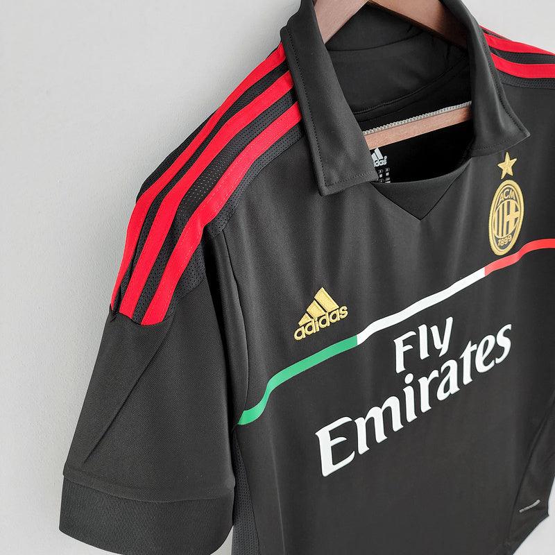 Camisa AC Milan Retrô Third III 2011/12 - Preto