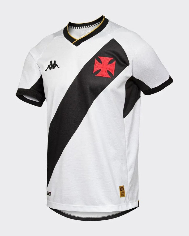 Camisa Vasco Home 23/24 - Branca e preta