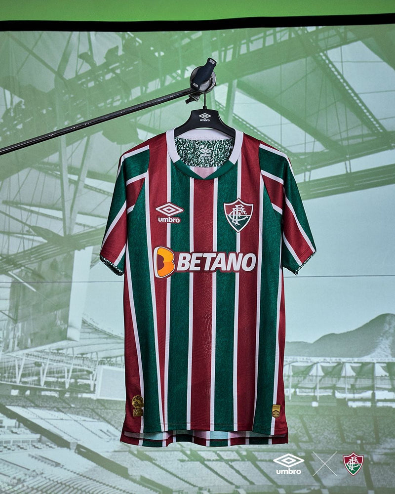 Camisa Fluminense Home 24/25 - Verde e vinho