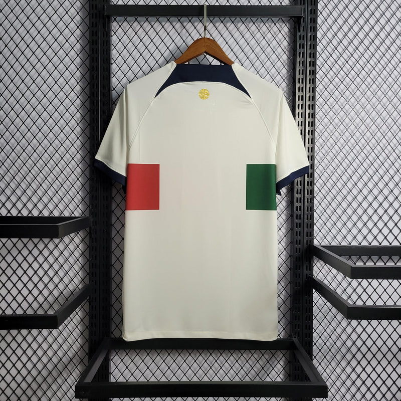 Camisa Portugal Away 2022 - Branca