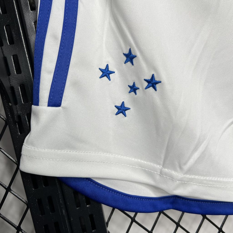 Shorts Cruzeiro 24/25 - Branco