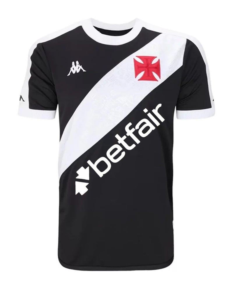 Camisa Vasco Home 24/25 - Preta e branca