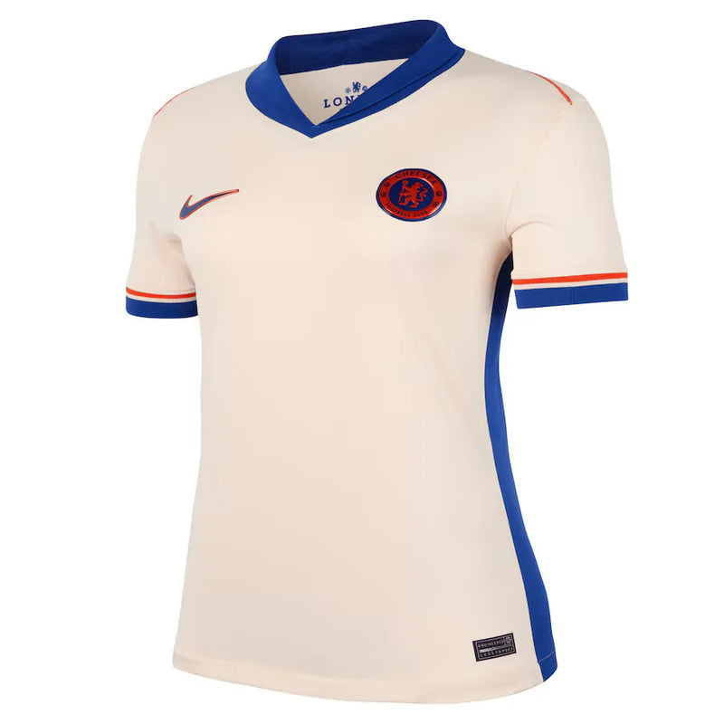 Camisa Chelsea Feminina Away 24/25 - Creme