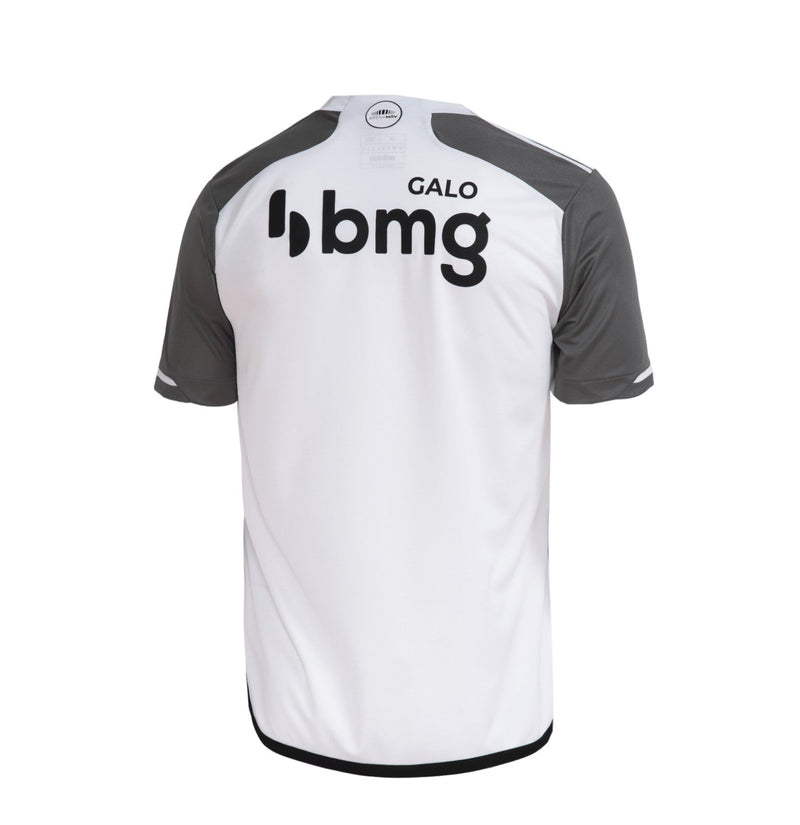 Camisa Atlético Mineiro Fora 23/24 - Versão Torcedor Branca e Cinza