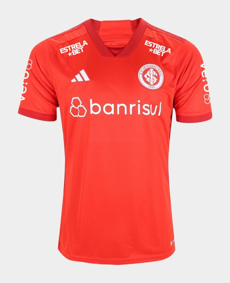 Camisa Internacional Home 23/24 - Vermelho e branco