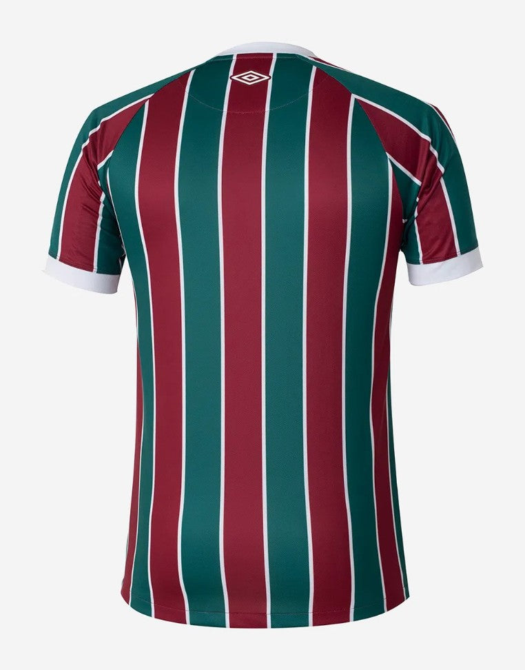 Camisa Fluminense Home 23/24 - Vinho e verde