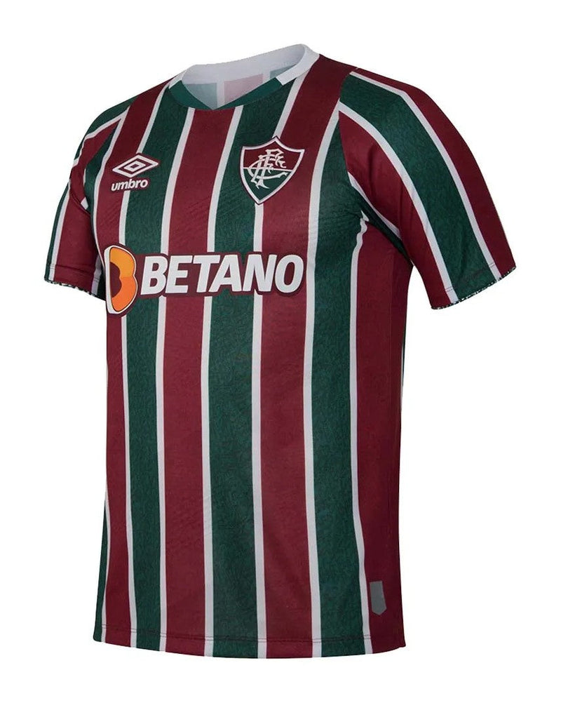 Camisa Fluminense Home 24/25 - Verde e vinho