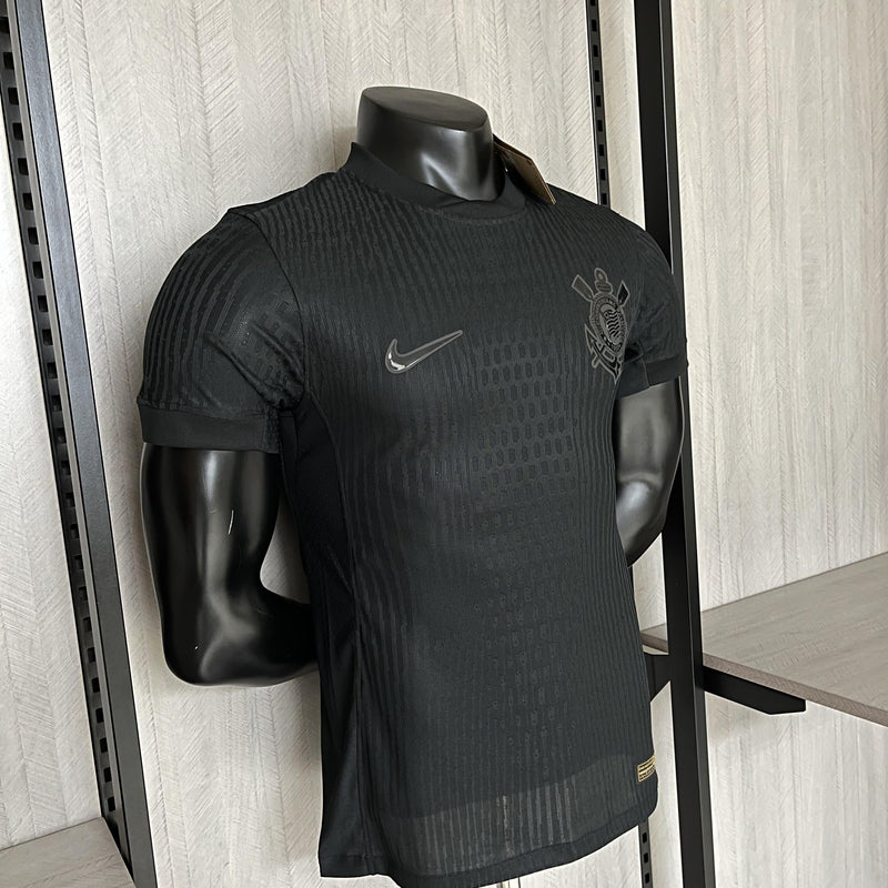 Camisa Corinthians Fora 2024/25 - Versão Jogador All Black