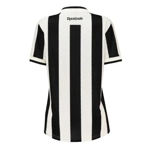 Camisa Botafogo Titular 24/25 - Versão Feminina Baby Look Preta e Branca