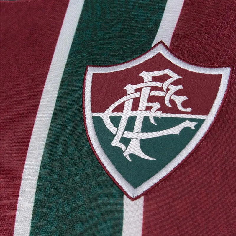 Camisa Fluminense Home 23/24 - Vinho e verde