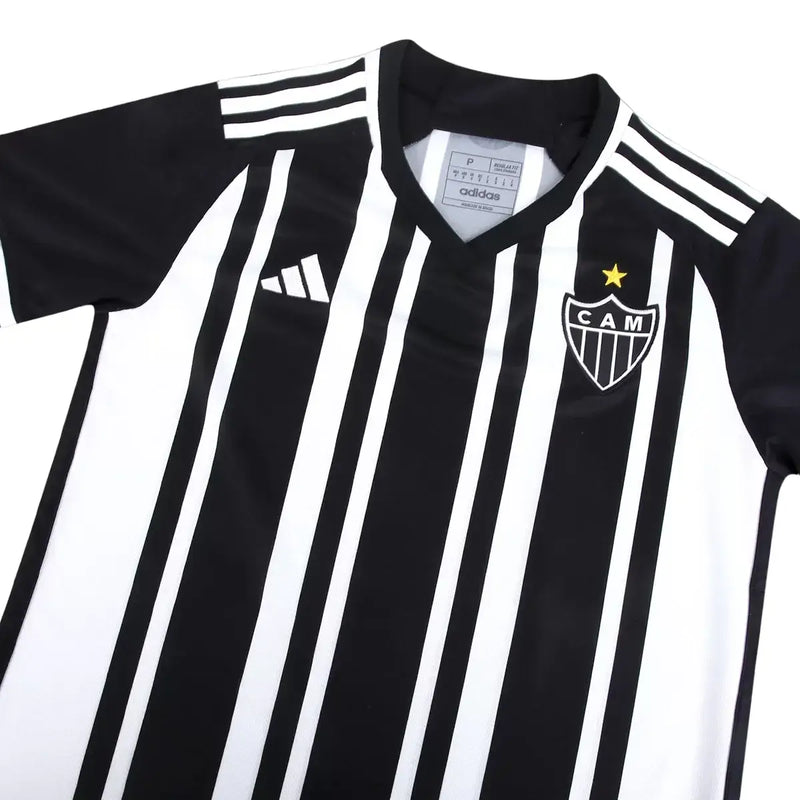 Camisa Atlético Mineiro Titular 23/24 - Versão Feminina Baby Look