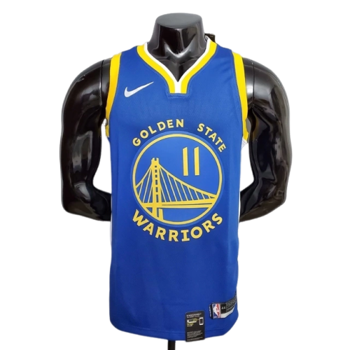 Camisa Regata Golden State Warriors Azul e Amarela - Nike - Masculina