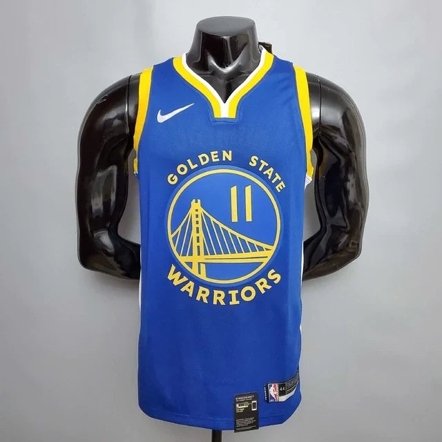 Camisa Regata Golden State Warriors Azul e Amarela - Nike - Masculina