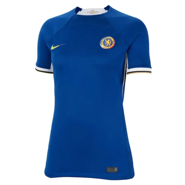 Camisa Chelsea Feminina Home 23/24 - Azul