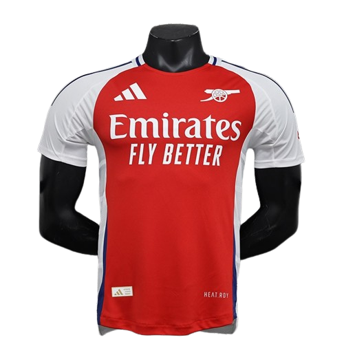 Camisa Arsenal I Home 2024/25 Jogador Adidas Masculina Vermelho e Branco