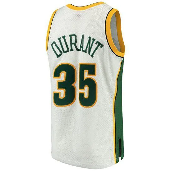 Regata Clássica mitchell E Ness Seattle Supersonics Swingman-Branco