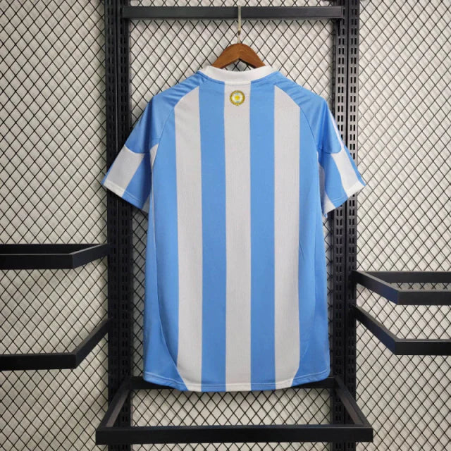 Camisa Retrô Argentina Adidas 2010/11 Azul e Branco