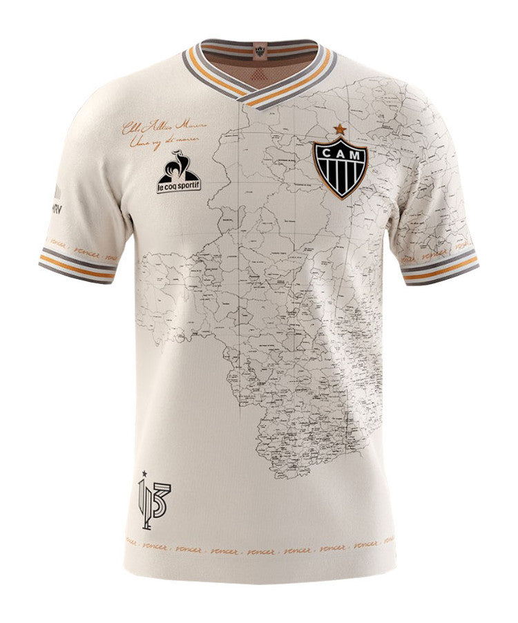 Camisa Atlético Mineiro Edição Especial 21/22 - Manto da Massa Mapa de Minas