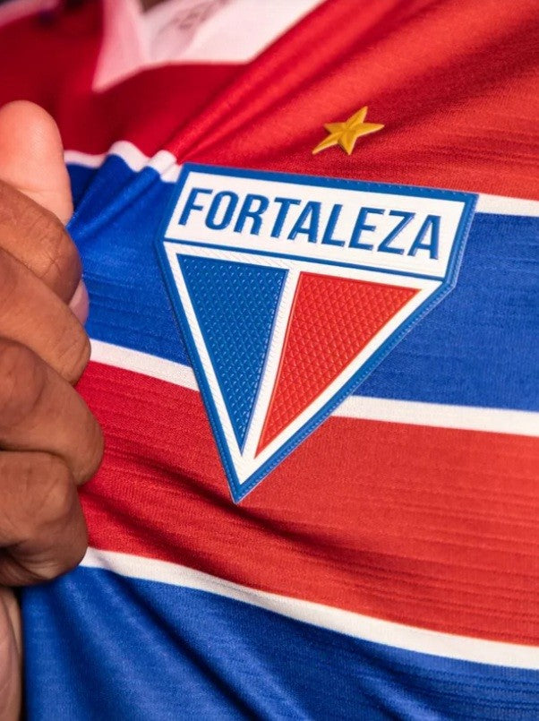 Camisa Fortaleza Home 23/24 - Vermelha e azul