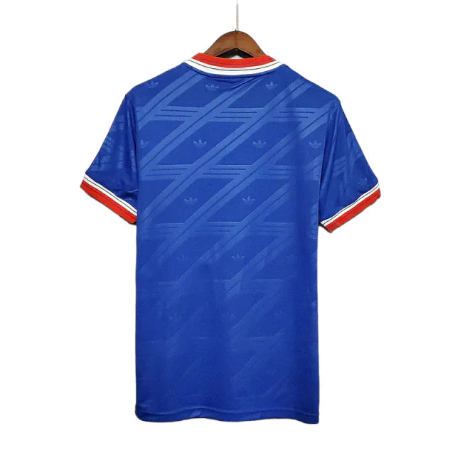 Camisa Manchester United Retrô 1986/1988 Azul - Adidas