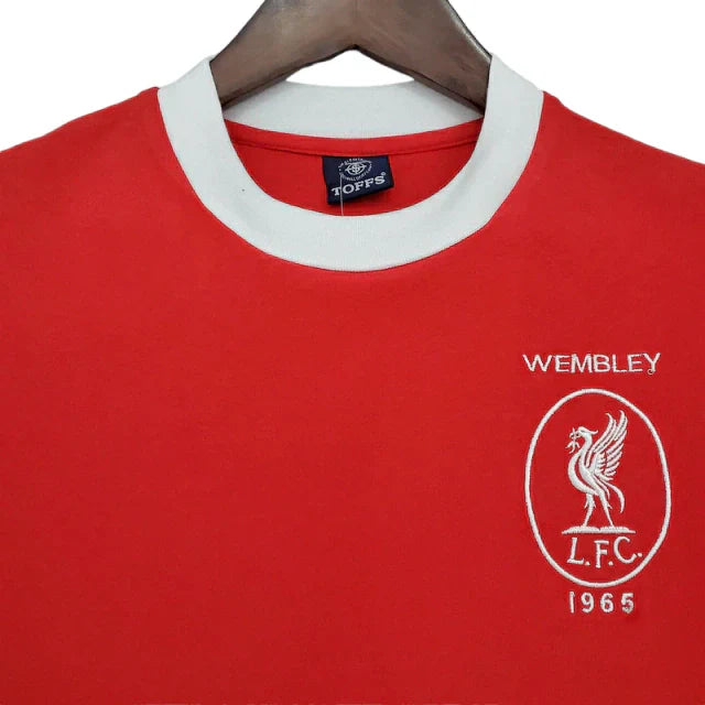 Camisa Liverpool Retrô 1965 Vermelha