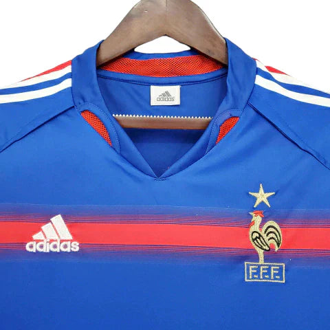 Camisa França Retrô 2004 Azul - Adidas