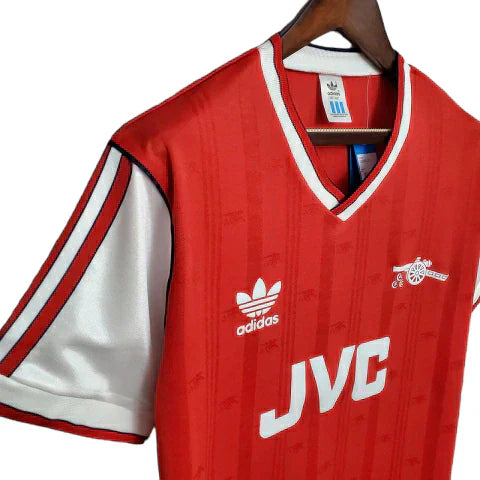 Camisa Arsenal Retrô 1988/1989 Vermelha- Adidas