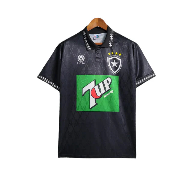 Camisa Botafogo Titular 1995/96 - Versão Retrô Preta 7UP