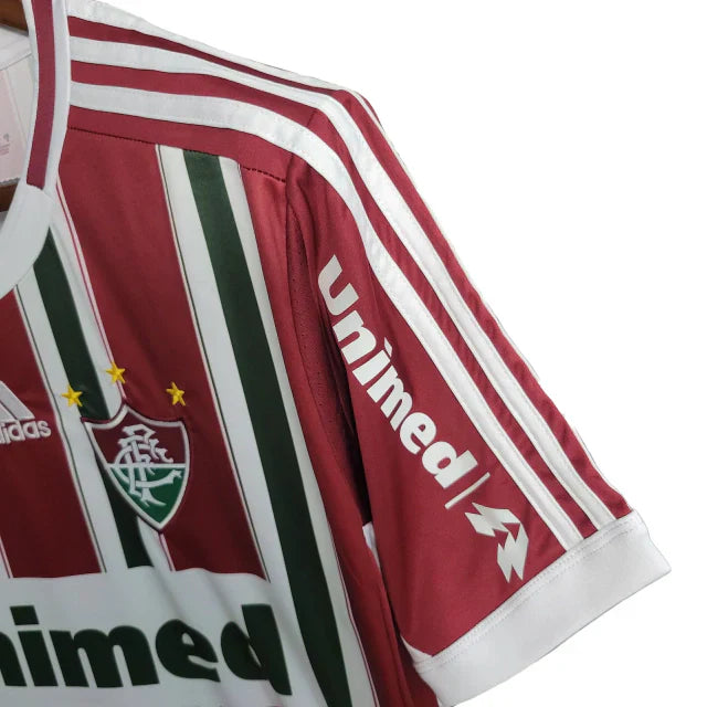 Camisa Fluminense I 2012 Adidas Retro Masculina - Tricolor Unimed