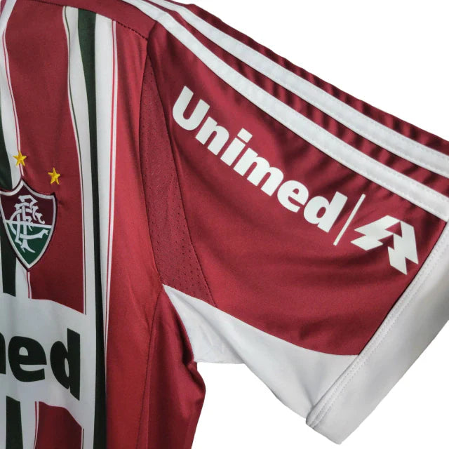 Camisa Fluminense I 2012 Adidas Retro Masculina - Tricolor Unimed