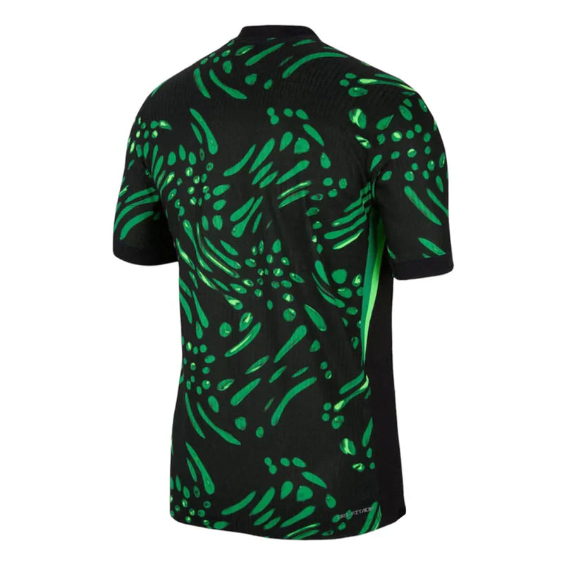 Camisa Nigéria Away 2024 - Preta e Verde