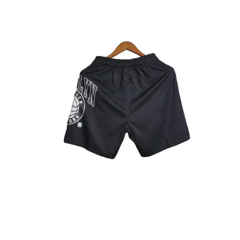 Short NBA Brooklyn 23/24 Masculino - Preto