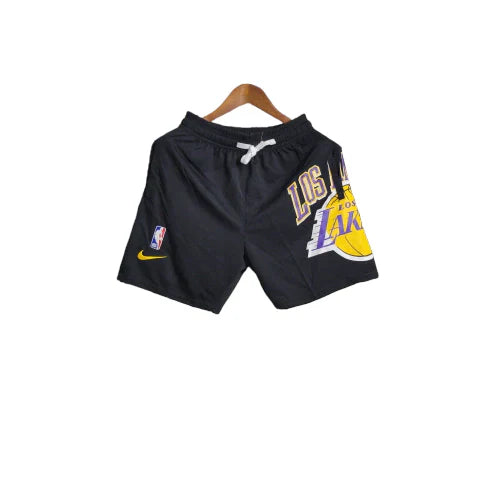 Short NBA Lakers 23/24 Masculino - Preto